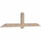Ekena Millwork Eugene Smooth Timber Gable Bracket, Douglas Fir, 96"W x 24"H x 3 1/2"D x 5 1/2"F, 6/12 Pitch GBW096X24X0406EUG00SDF - alternate 4